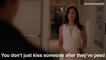 Cbc Kiss GIF by Kim's Convenience