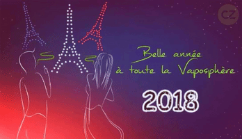 Happy New Year Paris GIF