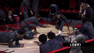 kyle lowry player intros GIF by NBA