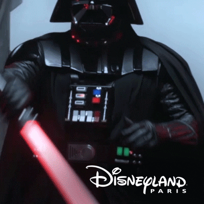 dark vador power GIF by Disneyland Paris