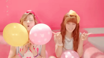 k-pop balloons GIF