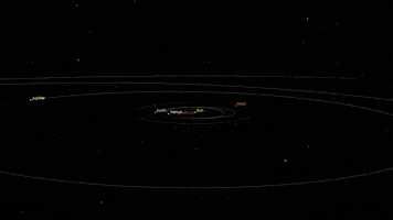 Asteroid A/2017 U1 GIF