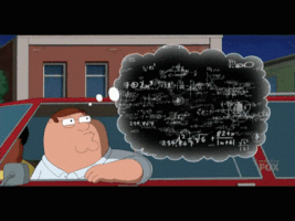 el_raccoon thinking family guy math understand GIF