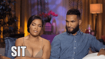 marriage boot camp sit down felicia GIF by WE tv