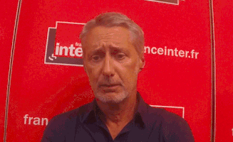 France_Inter #franceinter #decaunes #antoinedecaunes #popopop GIF