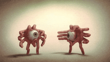 creepy monsters GIF by Mascista