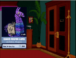 Ranged Weapon Llama GIF