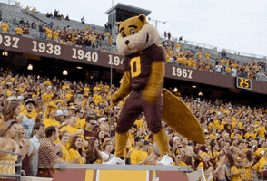 Big Ten Gophers GIF by Goldy the Gopher - University of Minnesota
