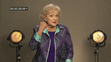 Betty White Wolverine GIF by Team Coco