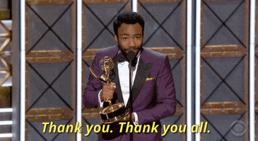 Donald Glover Thank You GIF by Emmys
