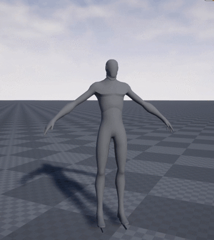 battz animation character ue4 blender3d GIF