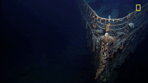 Titanic GIF by National Geographic Channel - Find & Share on GIPHY