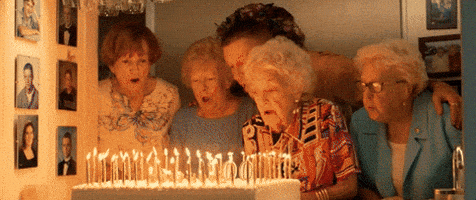 Old Lady Birthday Gif By Macklemore Find Share On Giphy