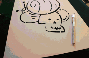 mikevderderian jordan workshop street art jo GIF