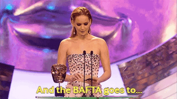 jennifer lawrence GIF by BAFTA