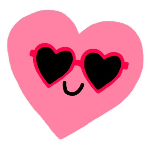 Heart Love Sticker by Maria Rodilla