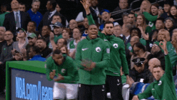 lets go clap GIF by NBA