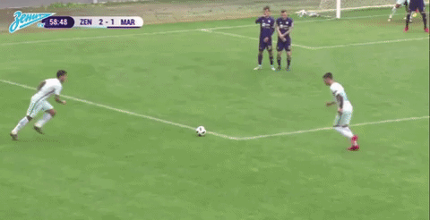 Zenit Leandro Paredes Freekick Gifs Get The Best Gif On Giphy