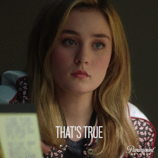 that's true paramount network GIF by Heathers
