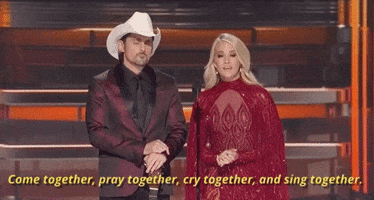 Come Together Carrie Underwood GIF by CMA Awards