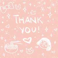 Thank You Very Much GIF by jessthechen