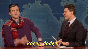 roger dodger snl GIF by Saturday Night Live