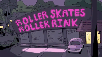 illustration roller skates GIF by Nick Hakim