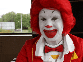 ronald mcdonald hello GIF by McDonald's CZ/SK