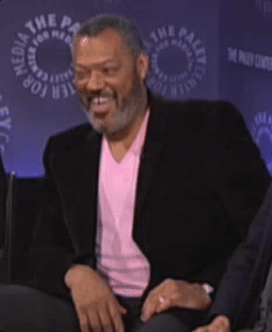 laurence fishburne fighting GIF by The Paley Center for Media