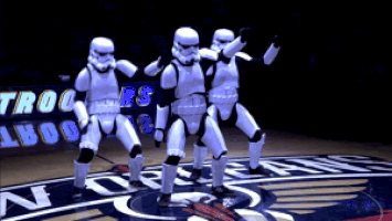 Star Wars Sport GIF by NBA