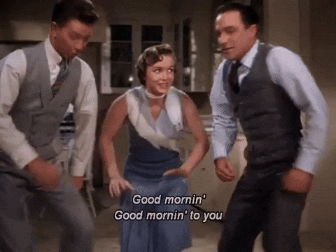 1080p HD Good Morning ~ Singin' in the Rain (1952) on Make a GIF
