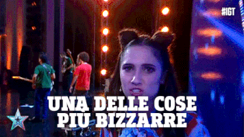lodovica comello italy GIF by Italia's Got Talent
