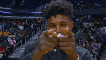 happy nick young GIF by WNBA