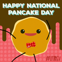 Pancake Day Pancakes GIF by The University of Texas Rio Grande Valley