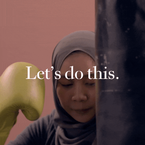 punch let's do this GIF by This Girl Can