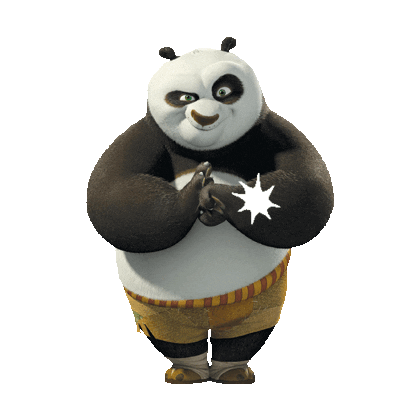 Kung Fu Panda Sticker by imoji