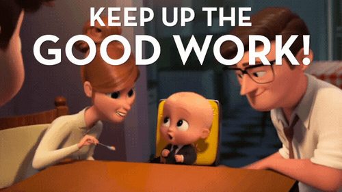 Movie Good Job GIF by The Boss Baby