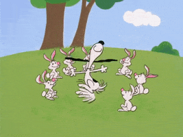 Its The Easter Beagle Charlie Brown Dancing GIF