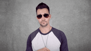 sunglasses deal with it GIF by James Maslow