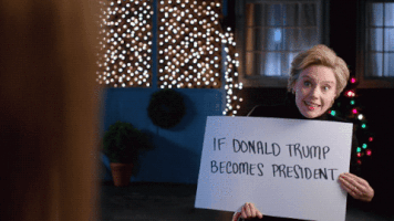 knowpolitical trump snl donald trump hillary clinton GIF