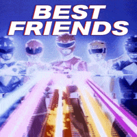 National Best Friends Day GIF by Power Rangers