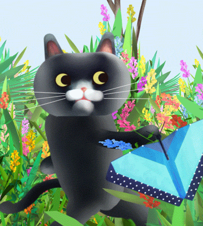 Illustration Cats Gif By Jeanloic Nedelec Find Share On Giphy