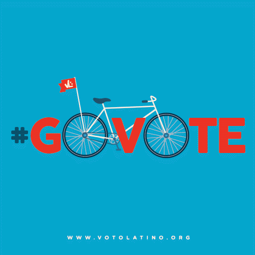 Voto Latino Bicycle GIF by #GoVote