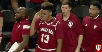 Three Points Basketball GIF by Indiana Hoosiers