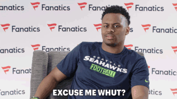 Confused Seattle Seahawks GIF by Fanatics