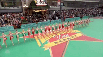 the rockettes GIF by The 91st Annual Macy’s Thanksgiving Day Parade