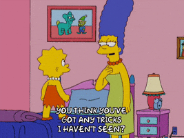 marge simpson tricks GIF