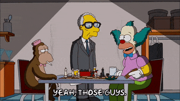 Season 20 Smoking GIF by The Simpsons