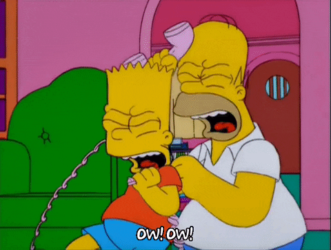 Homer-choking-bart GIFs - Find & Share on GIPHY