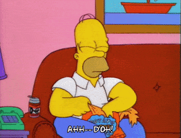 Homer Simpson Eating Gif